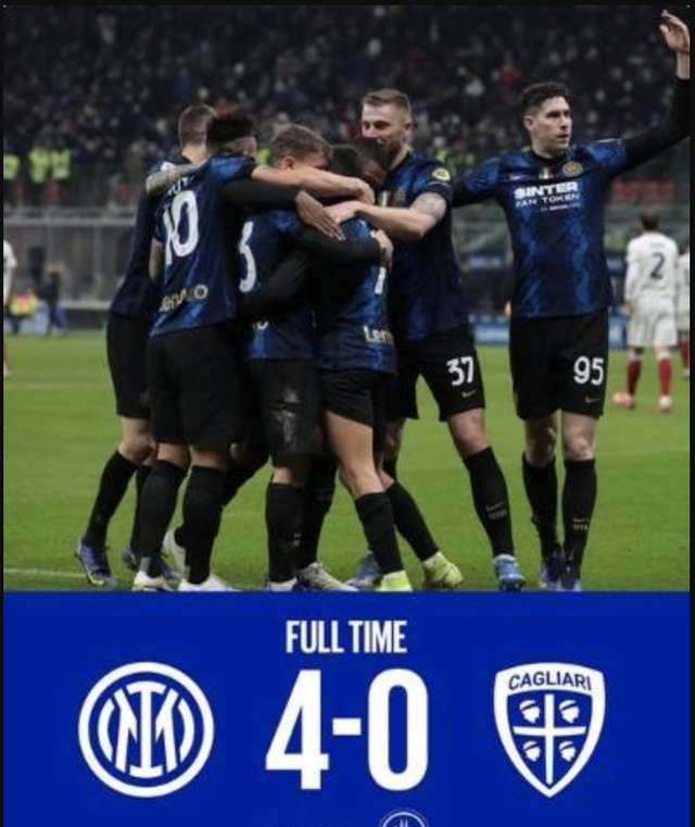 关于国际米兰连续不败锁定次轮的信息